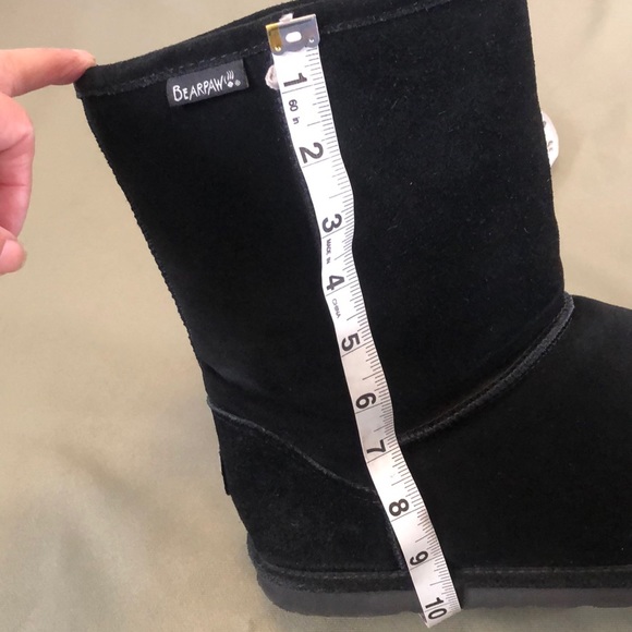 Lovely BEARPAW black suede women’s boots sz 10/11” - Picture 14 of 14